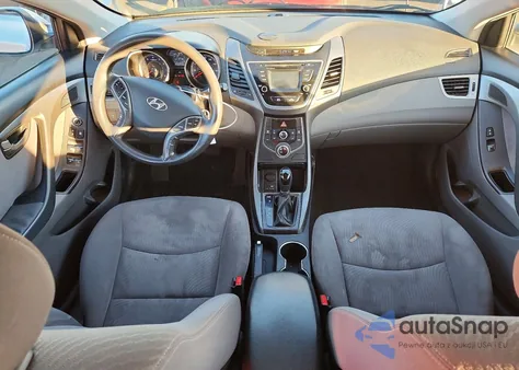 2016 Hyundai Elantra Se z USA, uszkodzony, nr VIN KMHDH4AE0GU530897